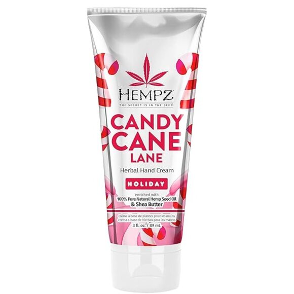 ❤️HEMPZ HAND CREAM CANDY CANE LANE LOTION MOISTURIZER - SEALED - UNOPENED - Picture 1 of 11